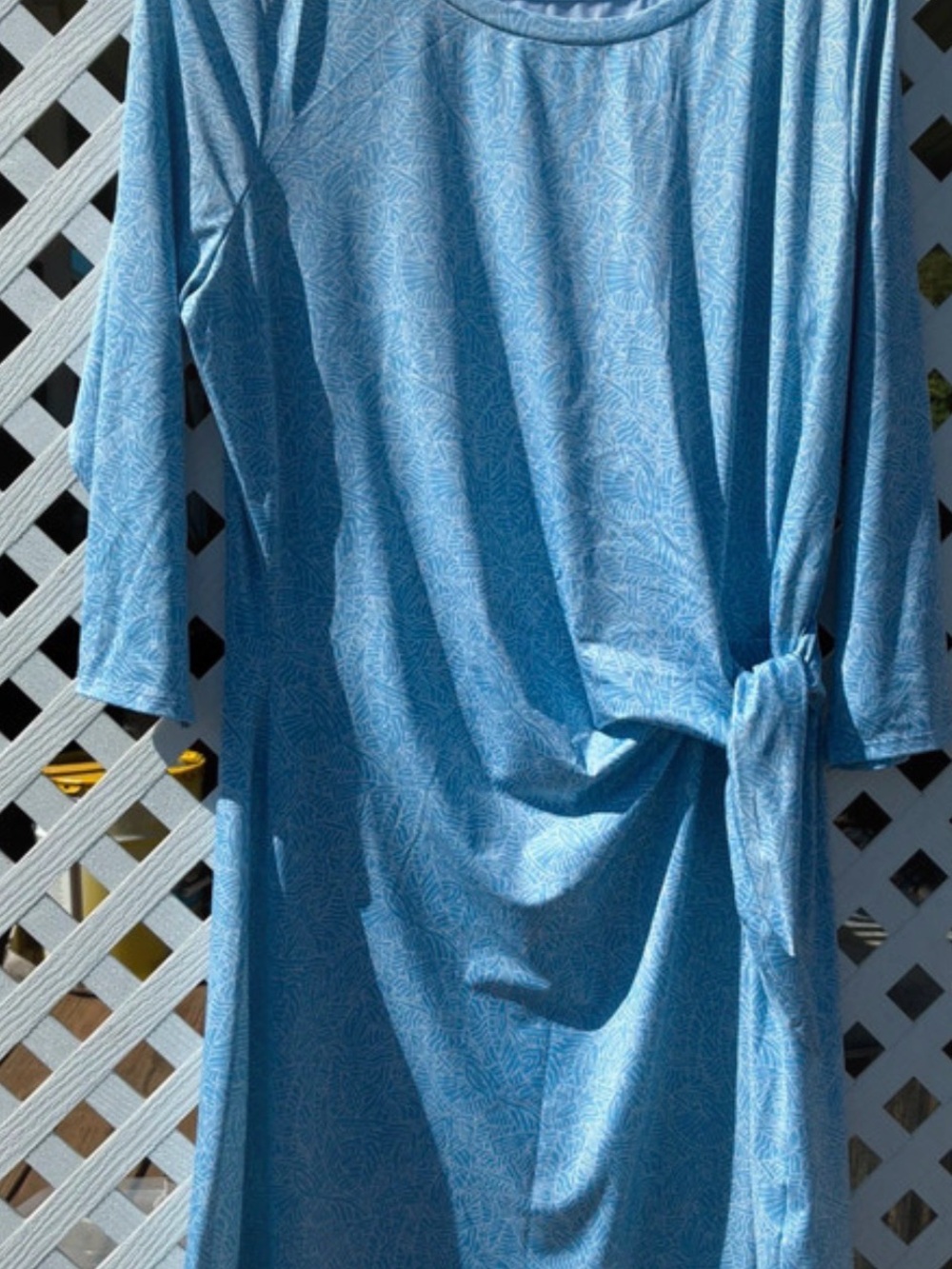 Vineyard Vines Light Blue Logo Tee